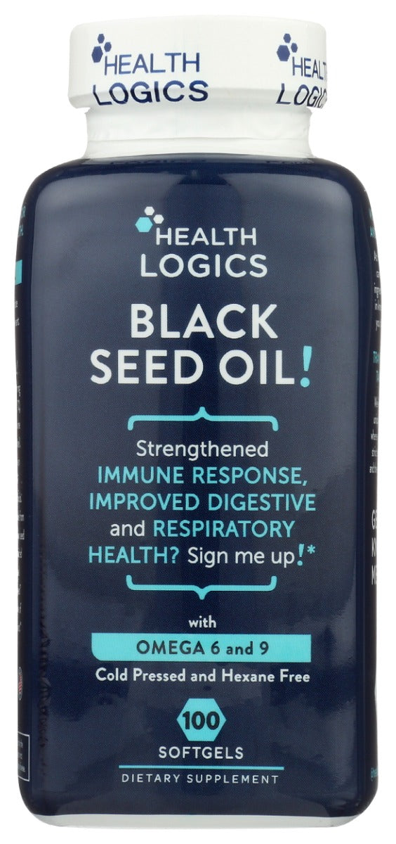 HEALTH LOGICS: Black Cumin Seed Oil, 100 sg
