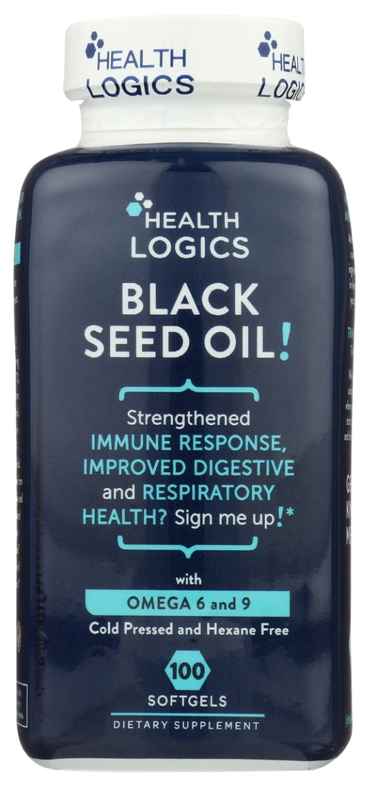 HEALTH LOGICS: Black Cumin Seed Oil, 100 sg
