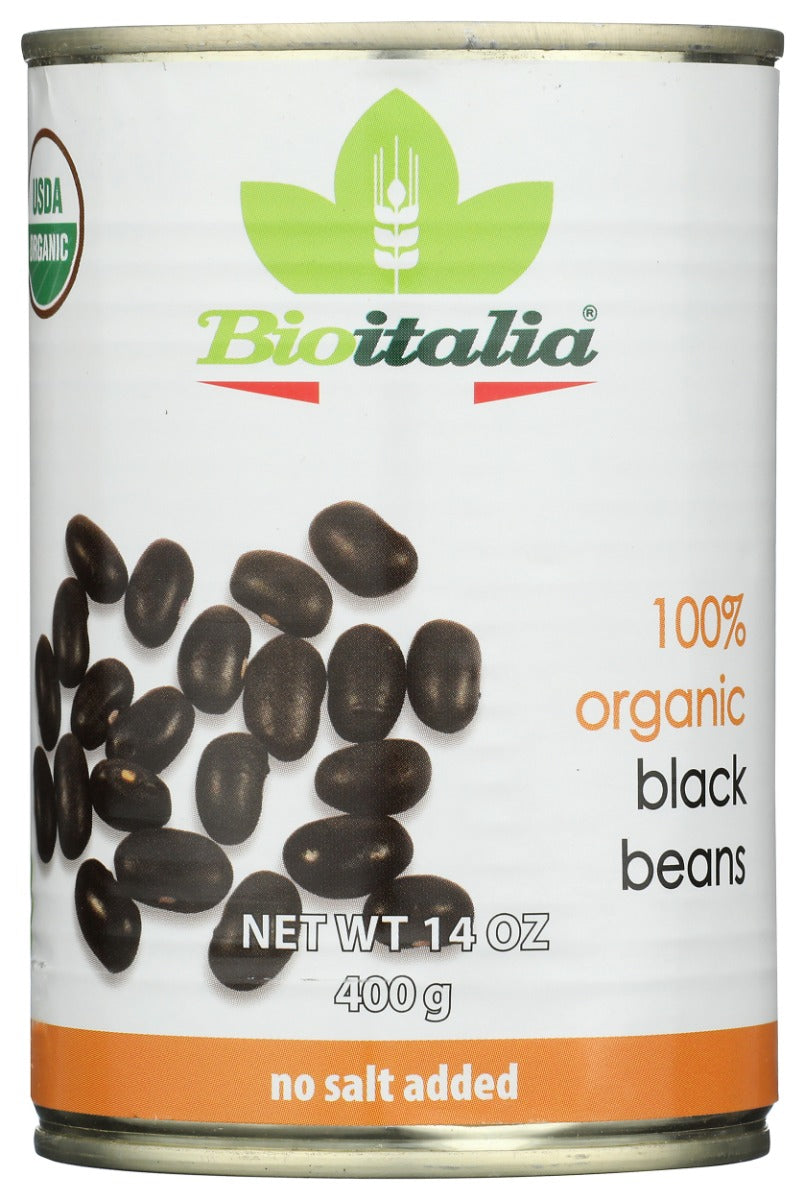 BIOITALIA: Black Beans, 14 oz