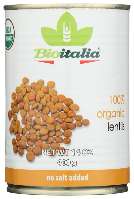 BIOITALIA: Lentils Bean, 14 oz