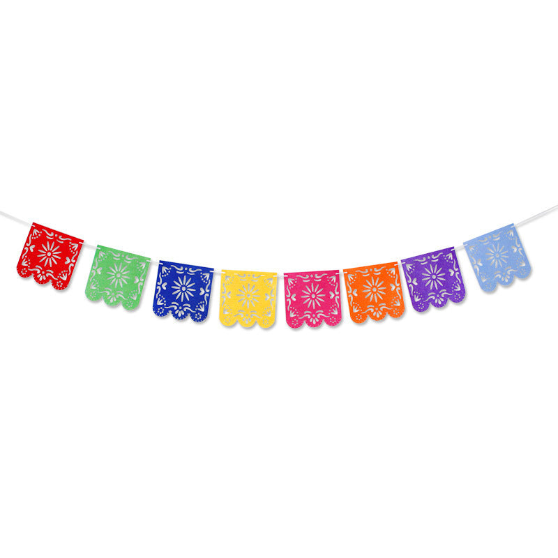 Colorful Day of the Dead Decorative Flag Bunting