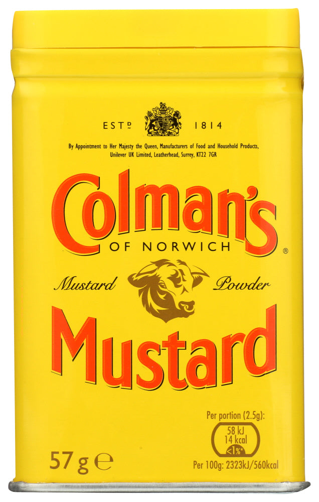 COLMANS: Mustard Double Superfine Powder, 2 oz