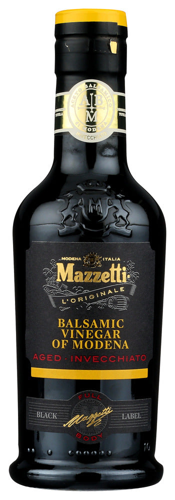 MAZZETTI: Black Label Balsamic Vinegar Of Modena, 8.45 oz