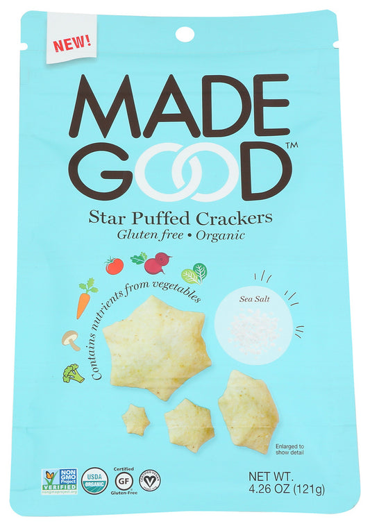 MADEGOOD: Cracker Sea Salt Org, 4.25 oz