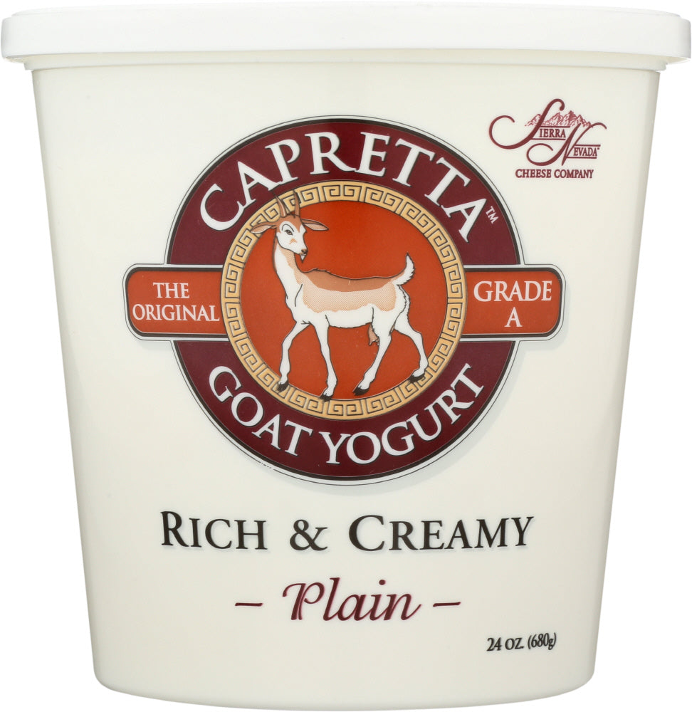 SIERRA NEVADA: Rich & Creamy Capretta Goat Yogurt Plain, 24 oz
