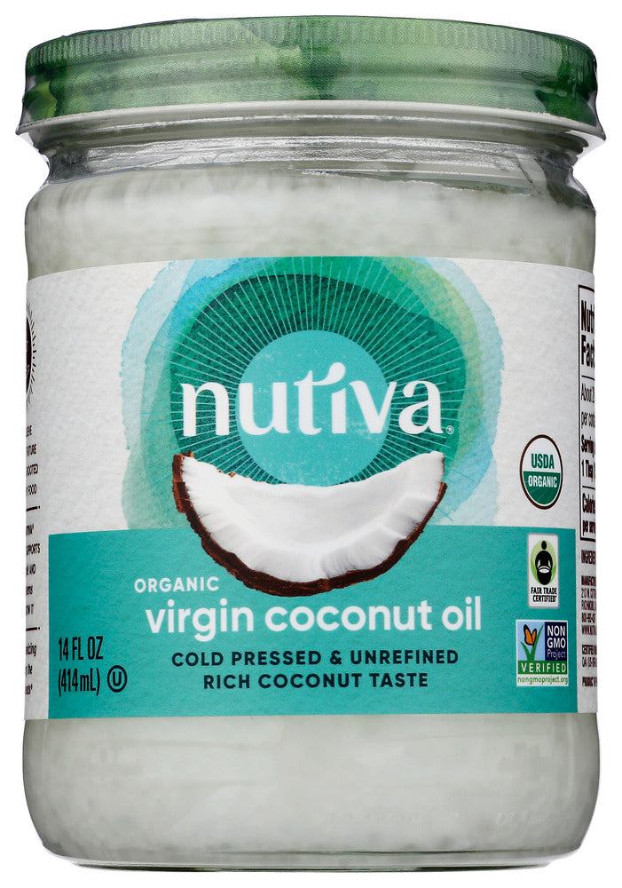 NUTIVA: Organic Superfood Extra Virgin Coconut Oil, 14 oz