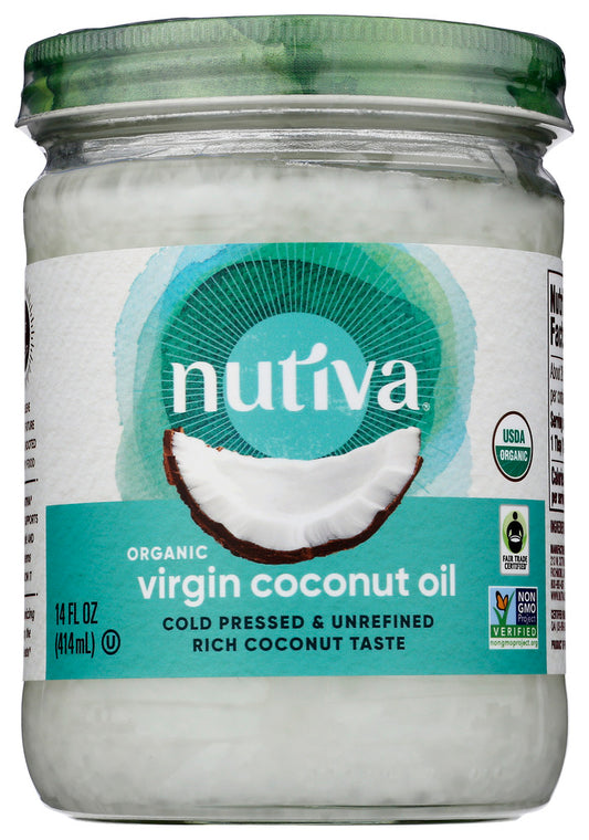 NUTIVA: Organic Superfood Extra Virgin Coconut Oil, 14 oz