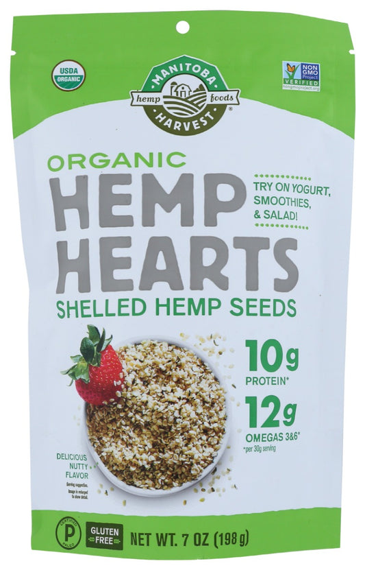 MANITOBA HARVEST: Organic Hemp Hearts, 7 oz