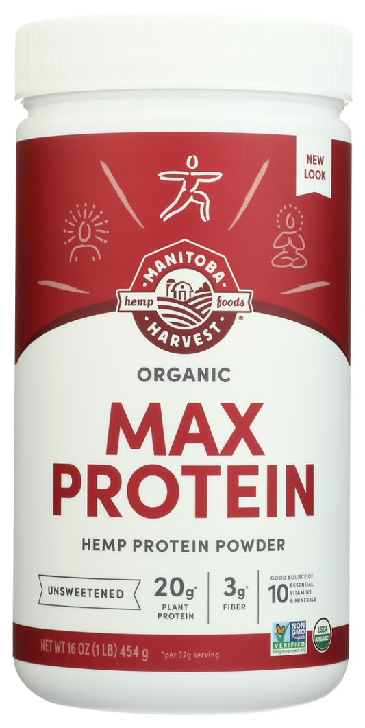 MANITOBA HARVEST: Hemp Yeah! Max Protein, 16 oz