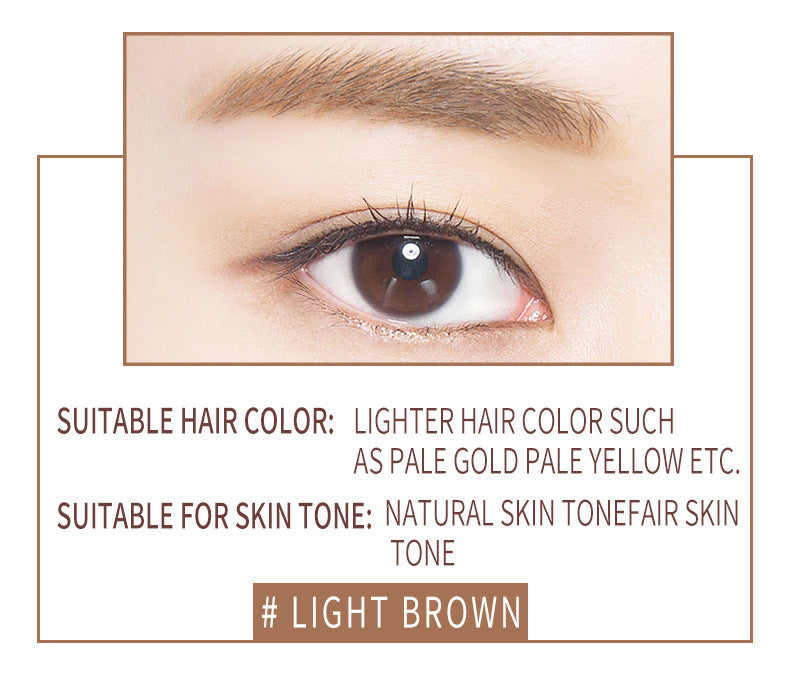 Waterproof Eyebrow Gel and Stamp for Perfect Brows