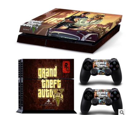 Custom PS4 Stickers - GTA Designs Available
