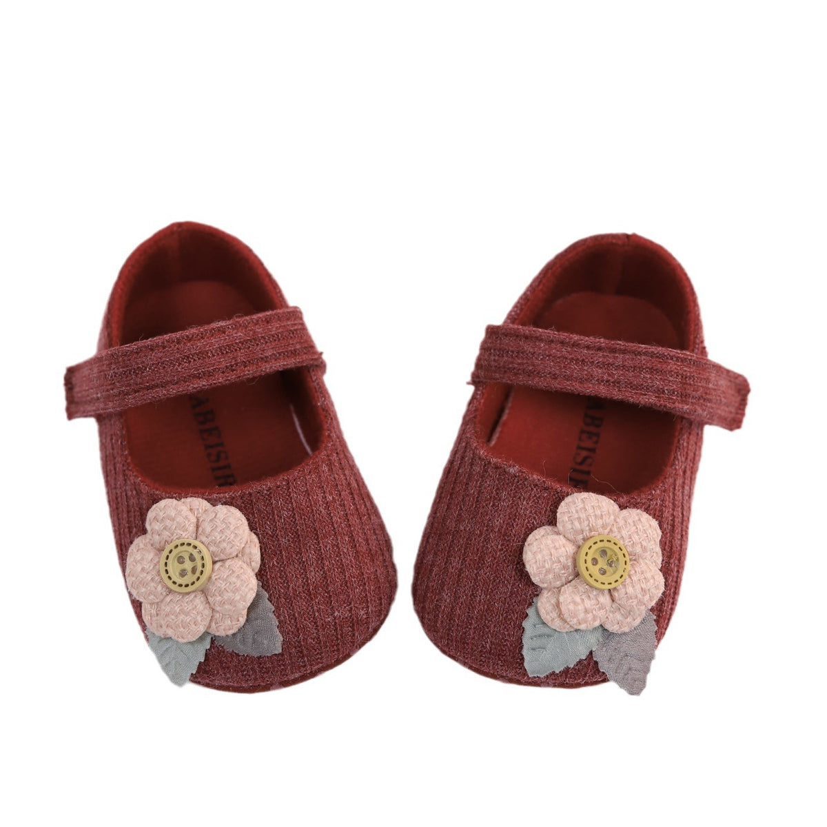 New Floral Soft Sole Baby Princess Shoes for All Seasons