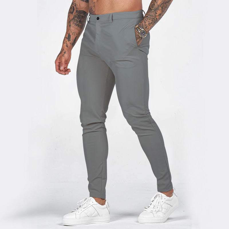 Spring Men's Outdoor Slim Fit Work Trousers