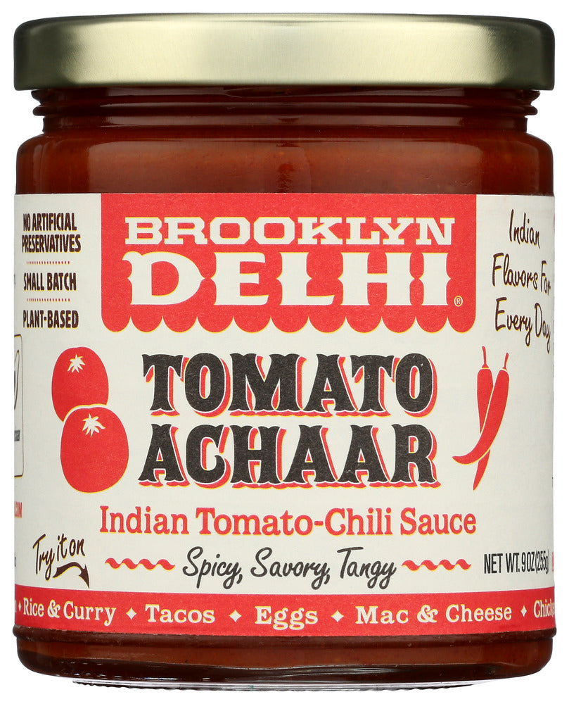 BROOKLYN DELHI: Tomato Achaar Chili Sauce, 9 oz