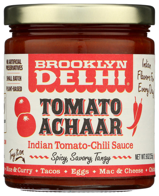 BROOKLYN DELHI: Tomato Achaar Chili Sauce, 9 oz