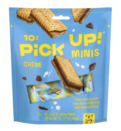 BAHLSEN: Pick Up Mini Cookie Creme, 3.7 oz