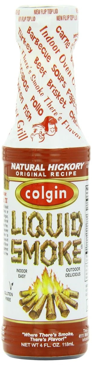 COLGIN: Liquid Smoke Natural Hickory, 4 Oz