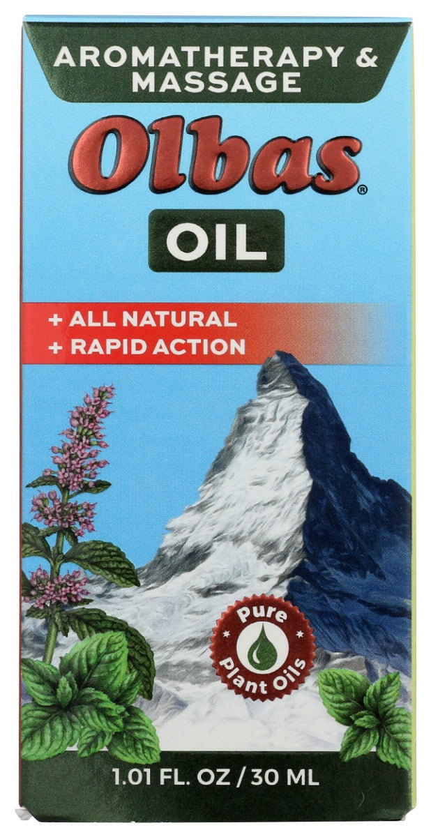 OLBAS: Aromatherapy And Massage Oil, 1.01 fo