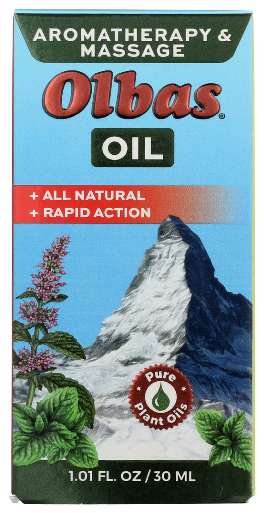 OLBAS: Aromatherapy And Massage Oil, 1.01 fo