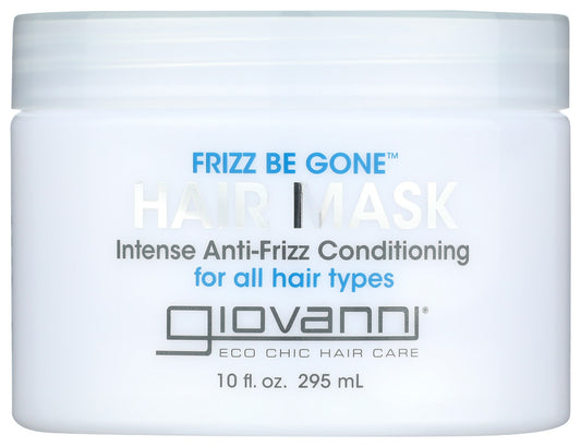 GIOVANNI COSMETICS: Frizz Be Gone Intensive Anti-Frizz Conditioning Hair Mask, 10 fo