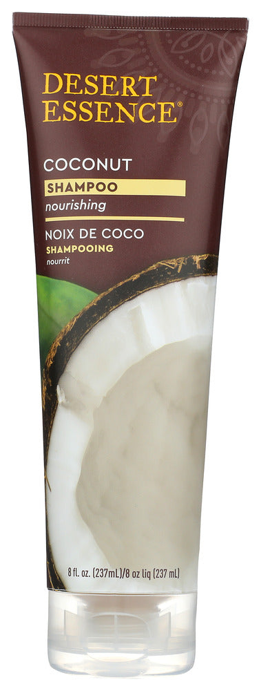 DESERT ESSENCE: Shampoo Coconut, 8 oz