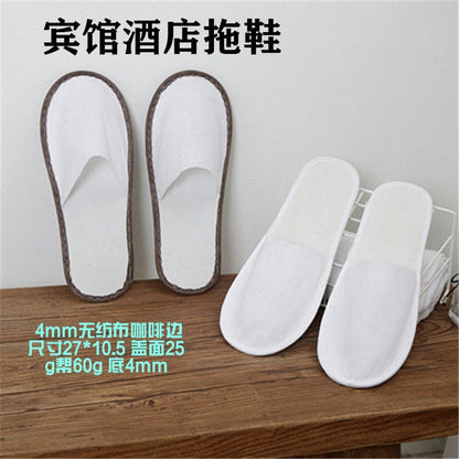 Thick Non-Slip Disposable Slippers for Hotels and Homes