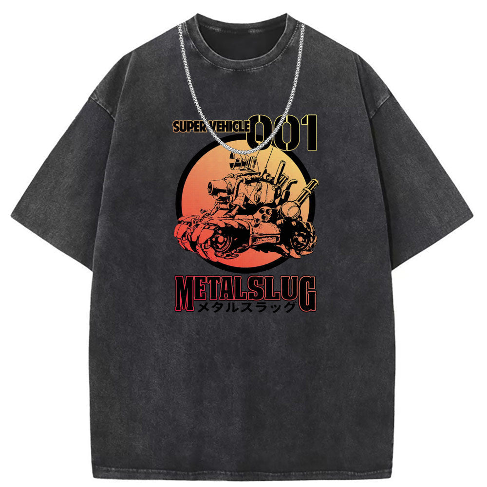 Vintage Distressed Short Sleeve T-Shirt for Couples