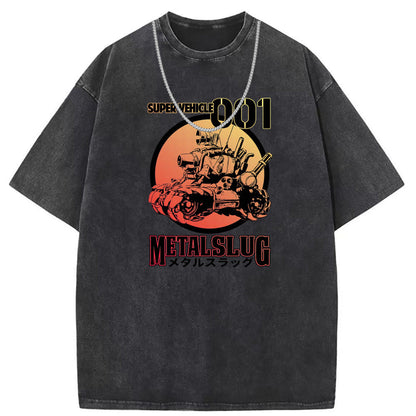 Vintage Distressed Short Sleeve T-Shirt for Couples