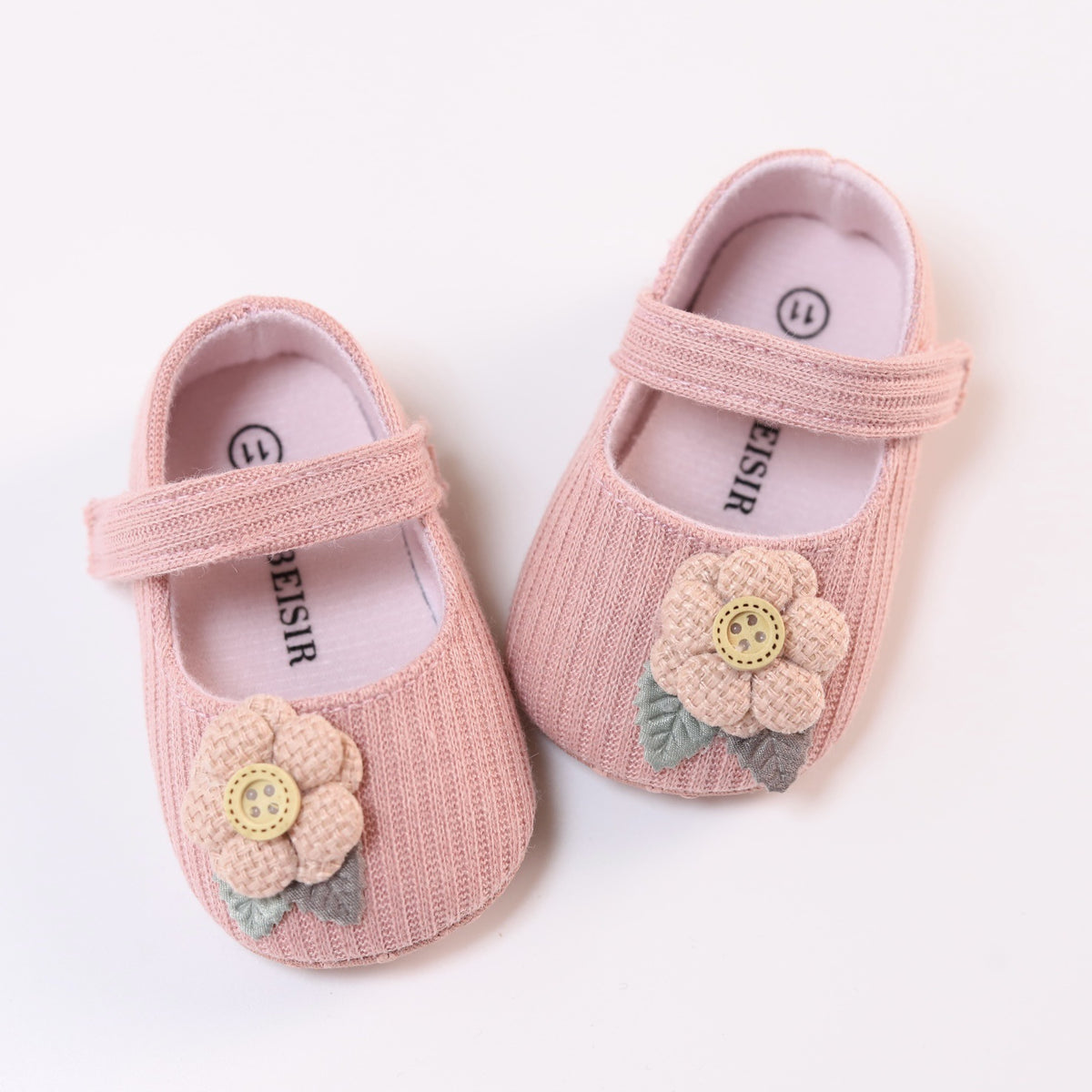 New Floral Soft Sole Baby Princess Shoes for All Seasons