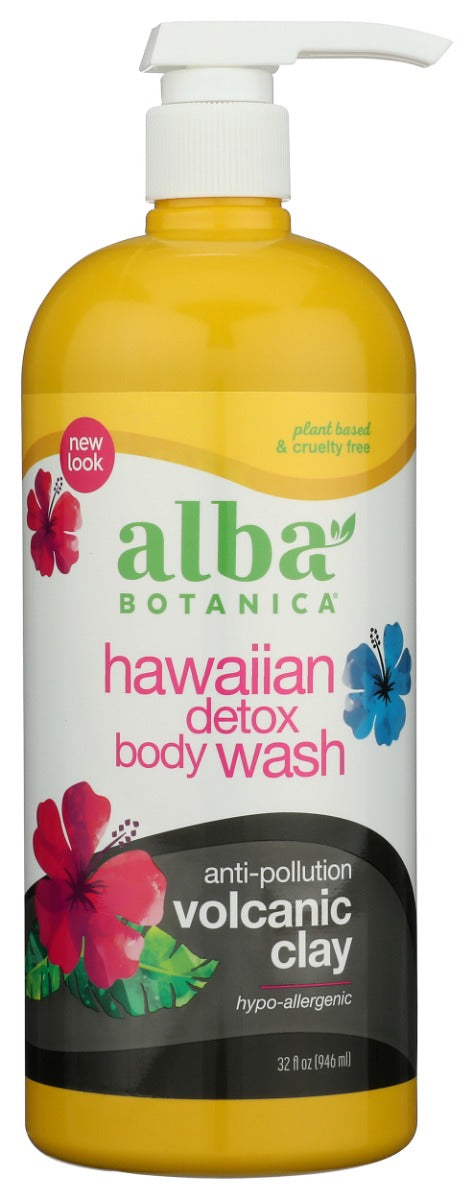 ALBA BOTANICA: Wash Body Hawaiian Detox, 32 oz