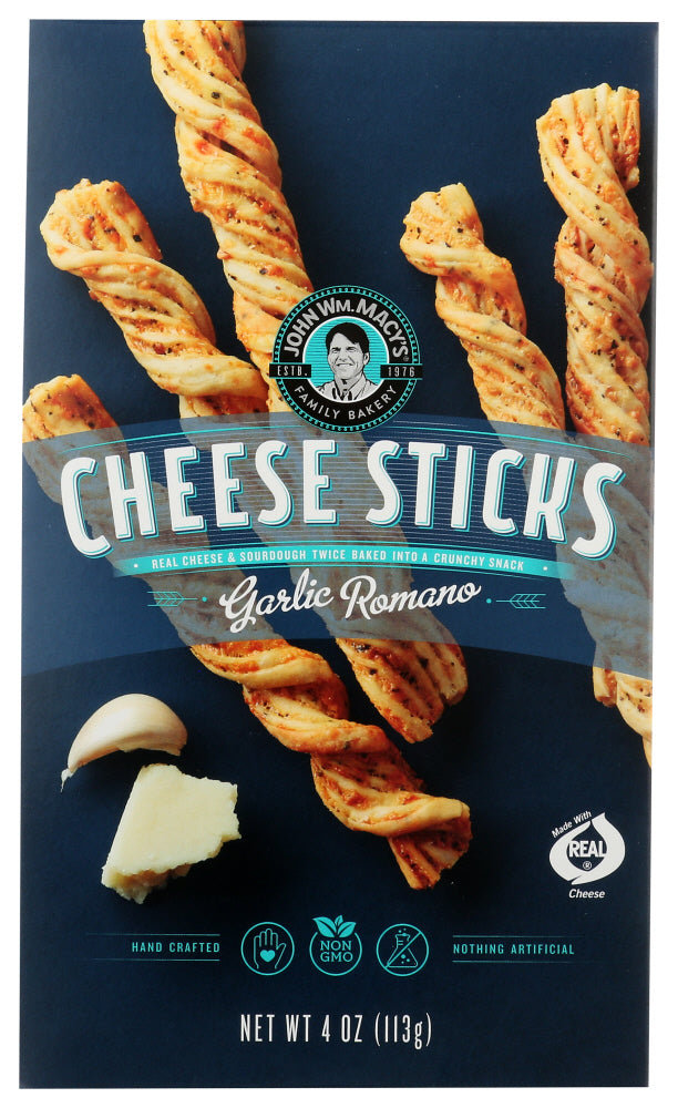 MACYS: Garlic Romano Cheesesticks, 4 oz