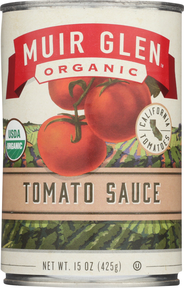 MUIR GLEN: Organic Tomato Sauce, 15 oz