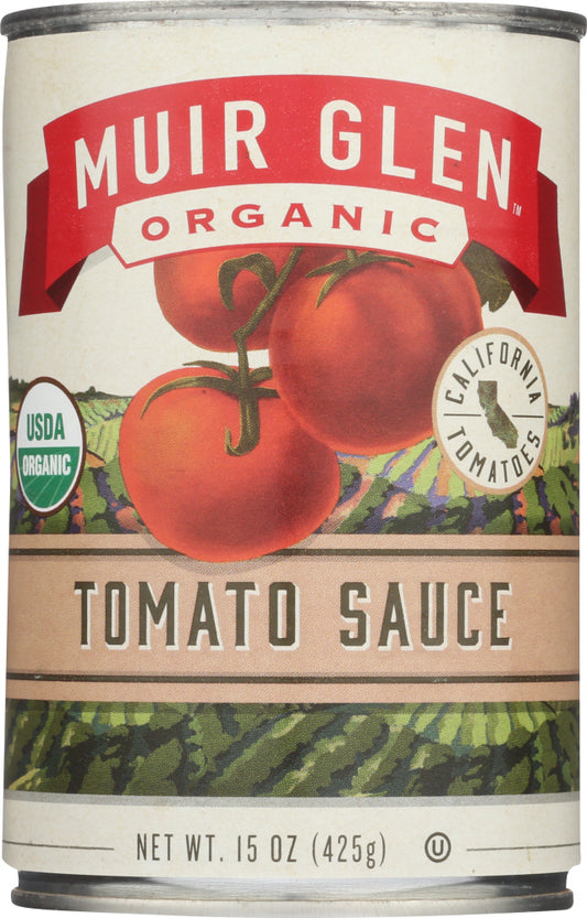 MUIR GLEN: Organic Tomato Sauce, 15 oz