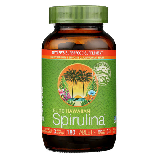 NUTREX: Hawaiian Spirulina 1000Mg, 180 TB