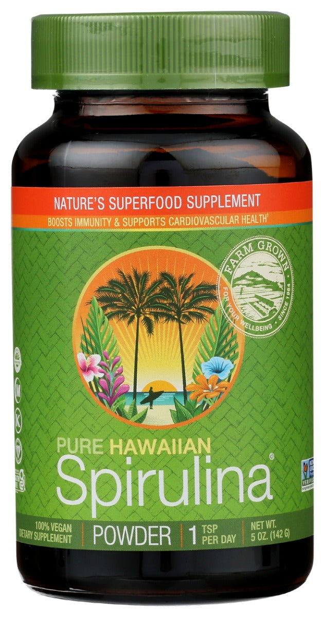 NUTREX: Hawaii Spirulina Pacifica Pure Hawaiian Nature's Multi-Vitamin Powder, 5 oz