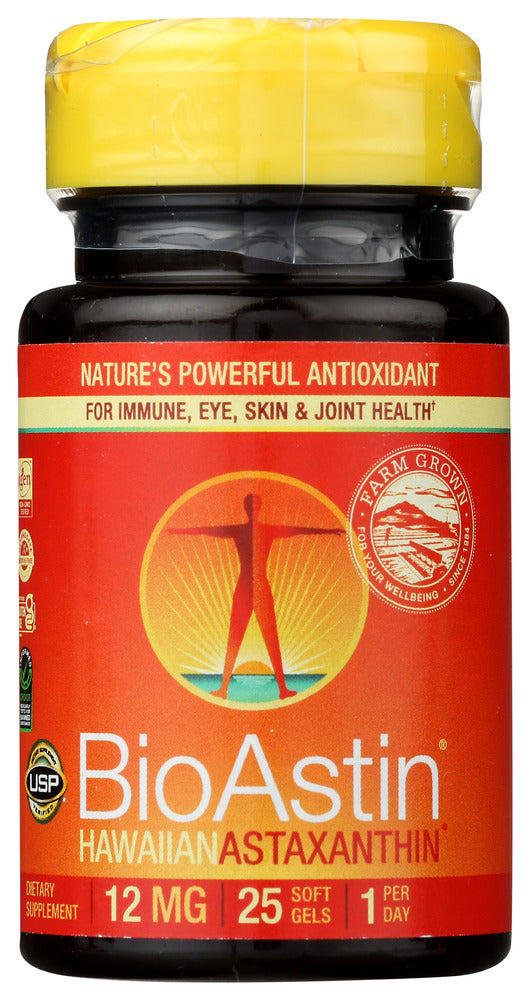 NUTREX: BioAstin Hawaiian Astaxanthin Dietary Supplement Nature's Strongest Antioxidant, 25 Sg