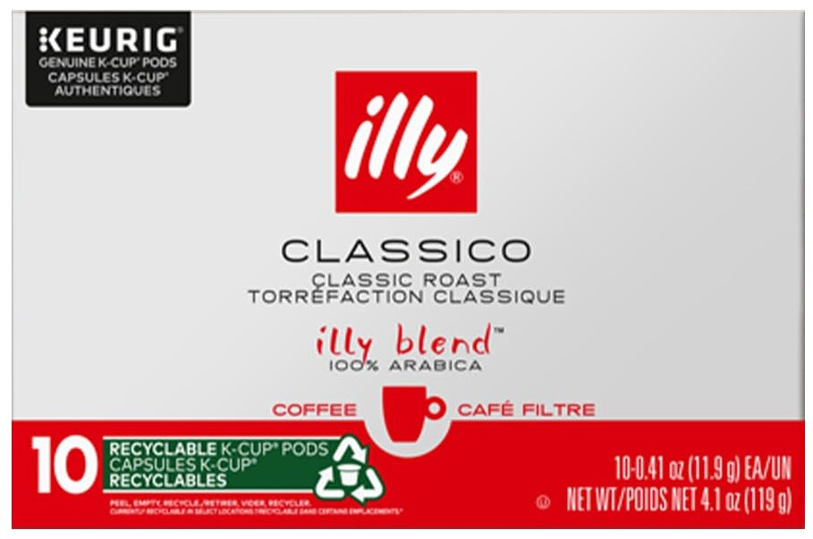 ILLYCAFFE: K-cup Medium Roast Coffee, 10 pc
