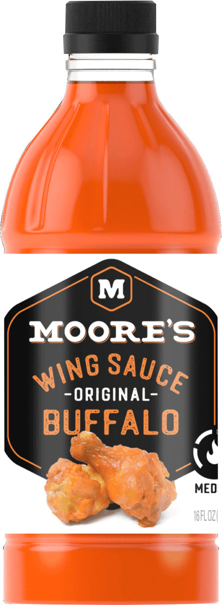 MOORE: Original Buffalo Wing Sauce, 16 oz