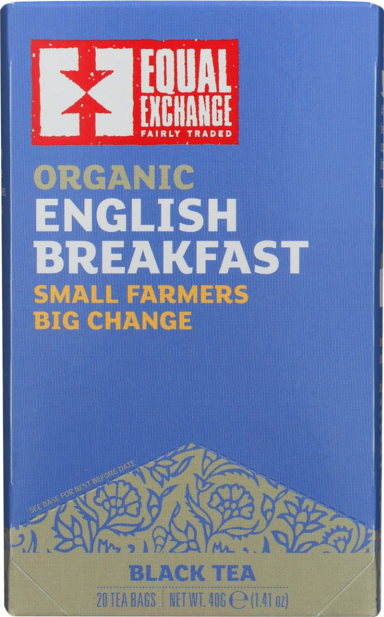 EQUAL EXCHANGE: English Breakfast Tea Organic, 20 bg