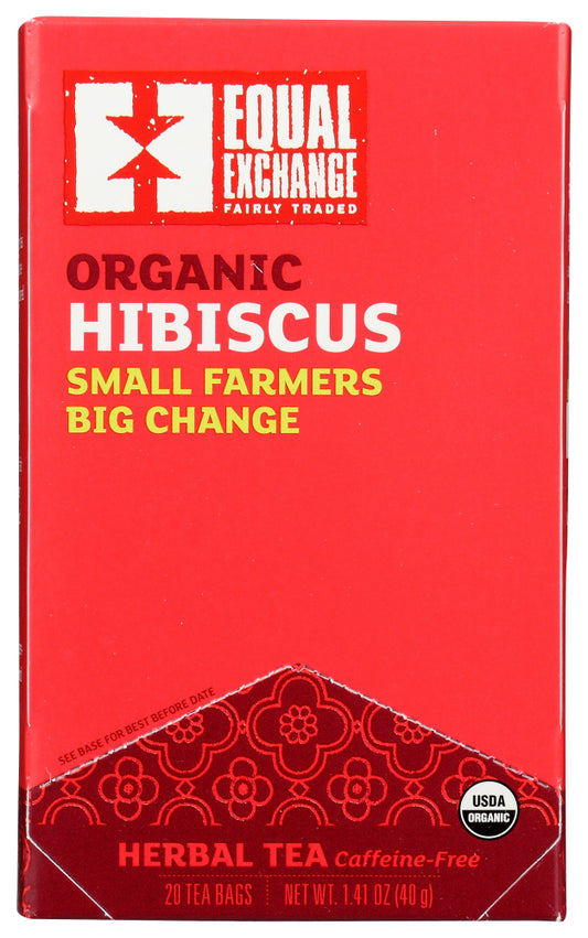 EQUAL EXCHANGE: Organic Hibiscus, 20 bg