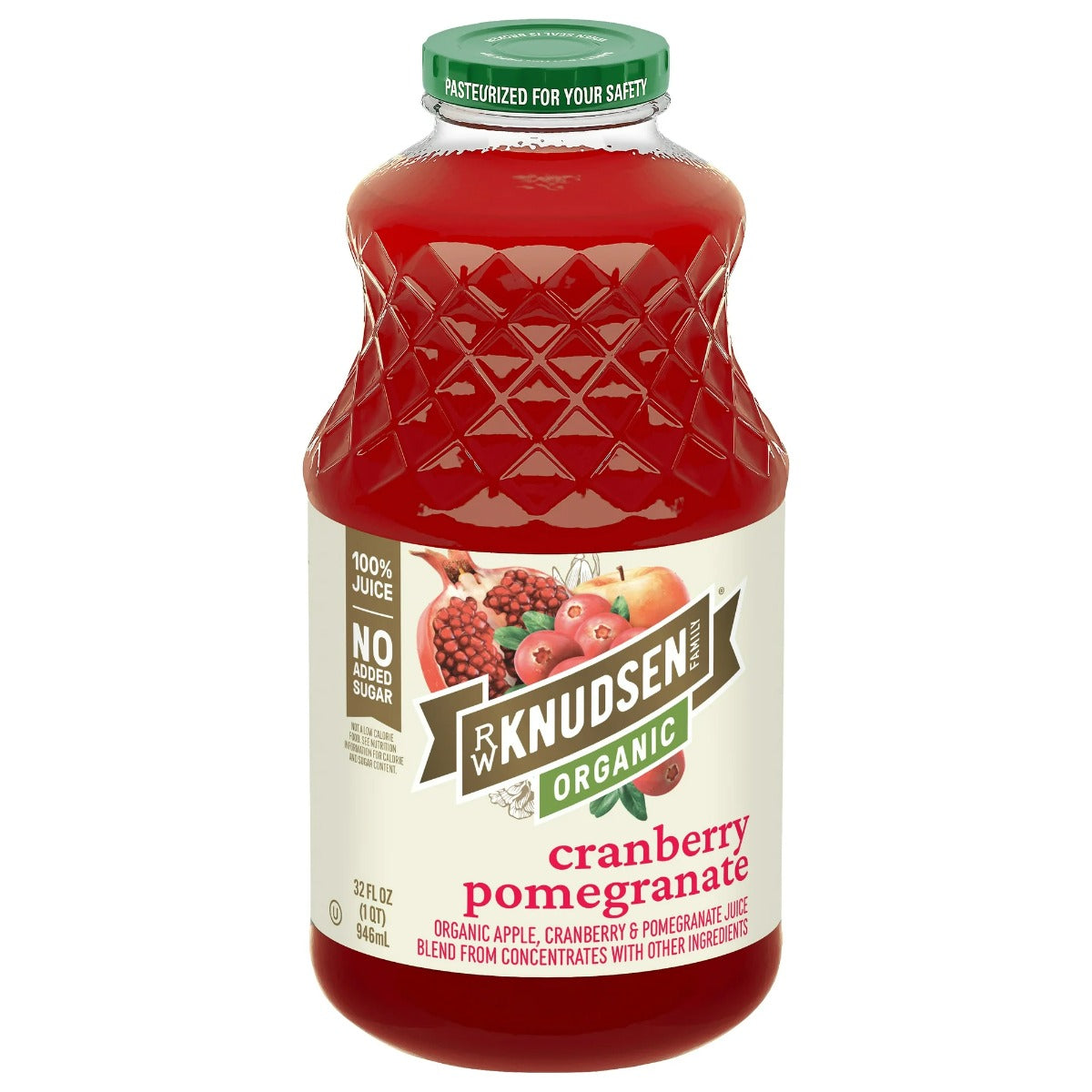 R.W. KNUDSEN: Organic Cranberry Pomegranate Juice, 32 fo