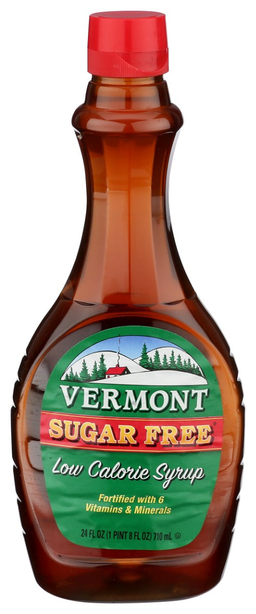 MAPLE GROVE: Vermont Sugar Free Low Calorie Syrup, 24 Oz