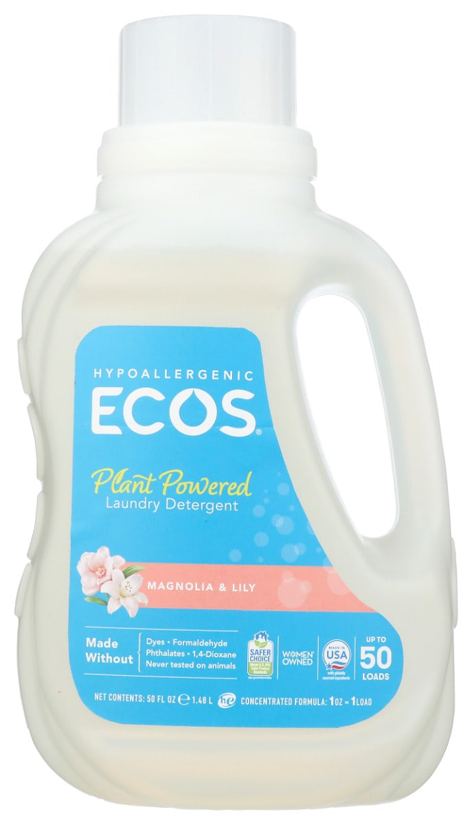 EARTH FRIENDLY: Laundry Liquid Magnolia and Lily, 50 oz