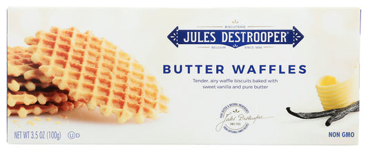 JULES DESTROOPER: Cookie Butter Waffles, 3.5 oz