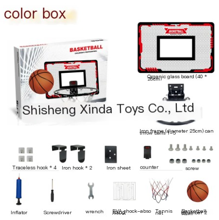 Indoor Outdoor Kids Basketball Hoop for Sports Play