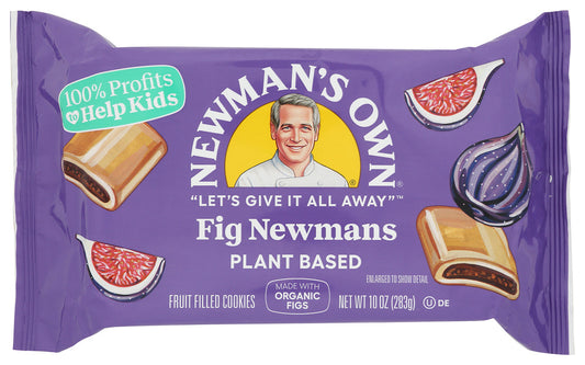NEWMANS OWN: Fig Newmans Wheat Free and Dairy Free Fruit Filled Cookies, 10 oz