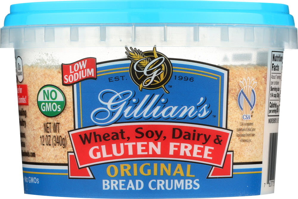 GILLIANS FOODS: Original Bread Crumbs, 12 oz