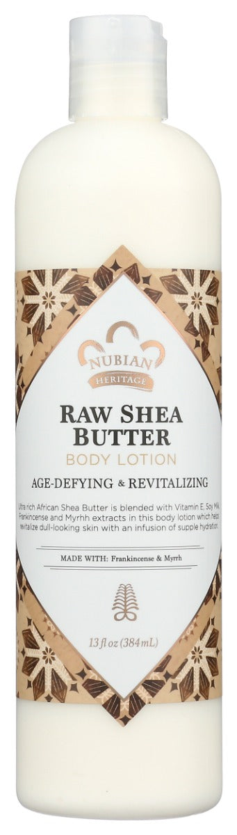 NUBIAN HERITAGE: Raw Shea Butter Body Lotion, 13 FO
