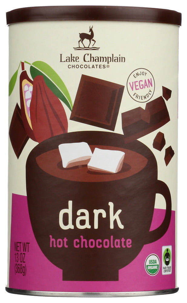 LAKE CHAMPLAIN CHOC: Chocolate Hot Dark, 13 OZ