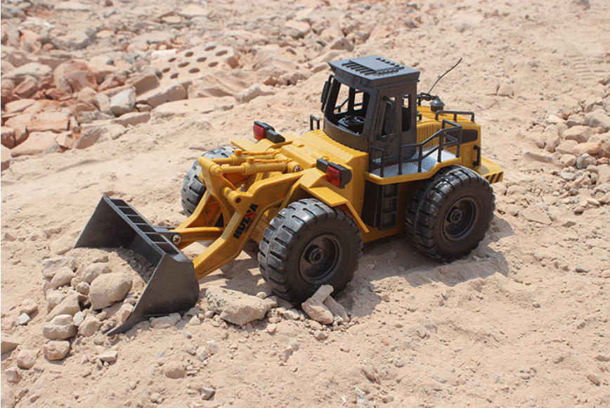 Remote Control Bulldozer Toy for Kids (Rechargeable)